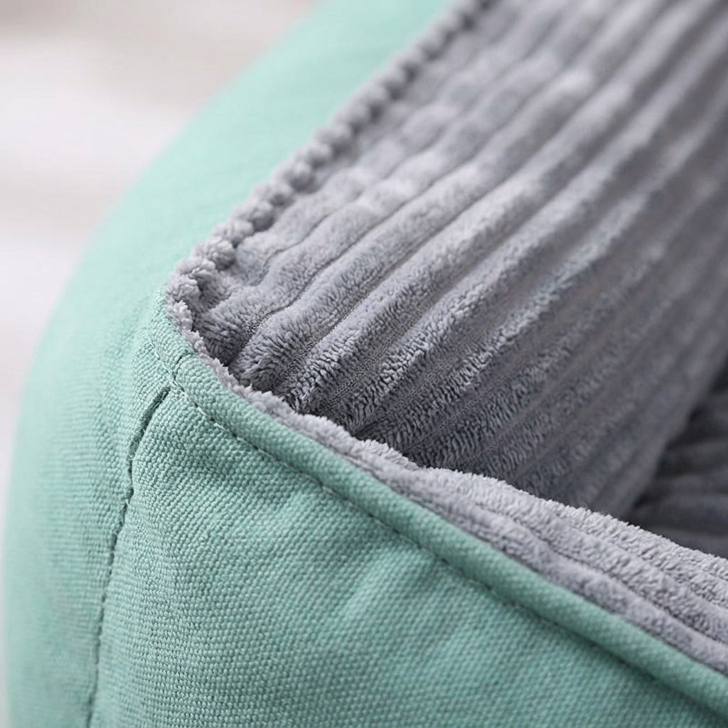 Close-up of premium corduroy fabric on Orthopedic Large Dog Bed